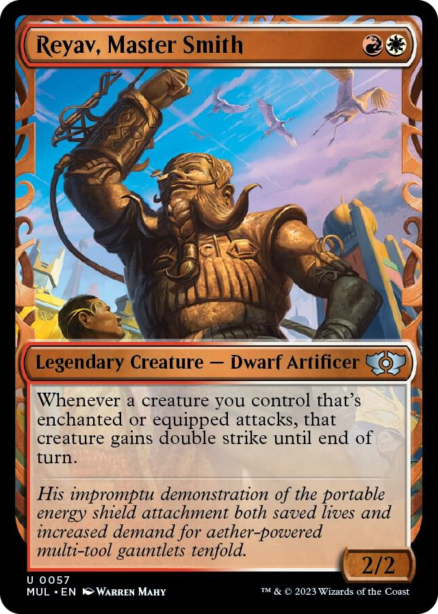 0057 Reyav, Master Smith U March of the Machine: Multiverse Legends