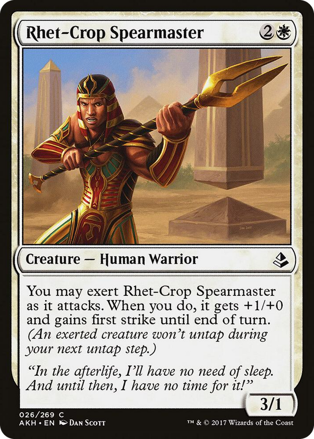 0026 Rhet-Crop Spearmaster C Amonkhet