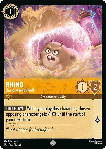 0015 Rhino - One-Sixteenth Wolf Common Reign of Jafar
