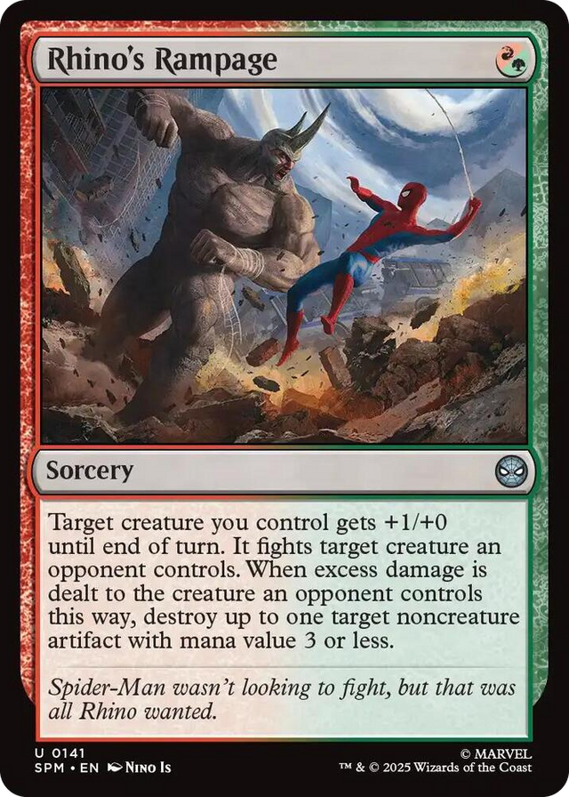 0141 Rhino's Rampage U Marvel's Spider-Man