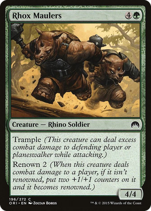 0196 Rhox Maulers C Magic Origins