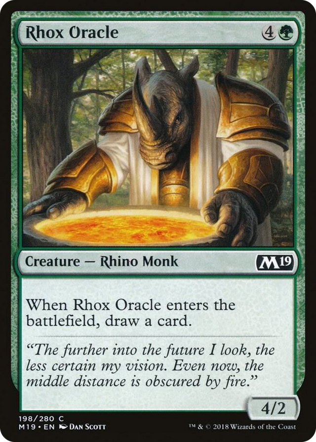 0198 Rhox Oracle C Core Set 2019