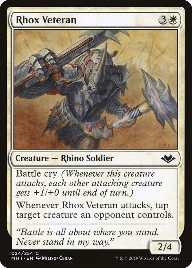 0024 Rhox Veteran C Modern Horizons