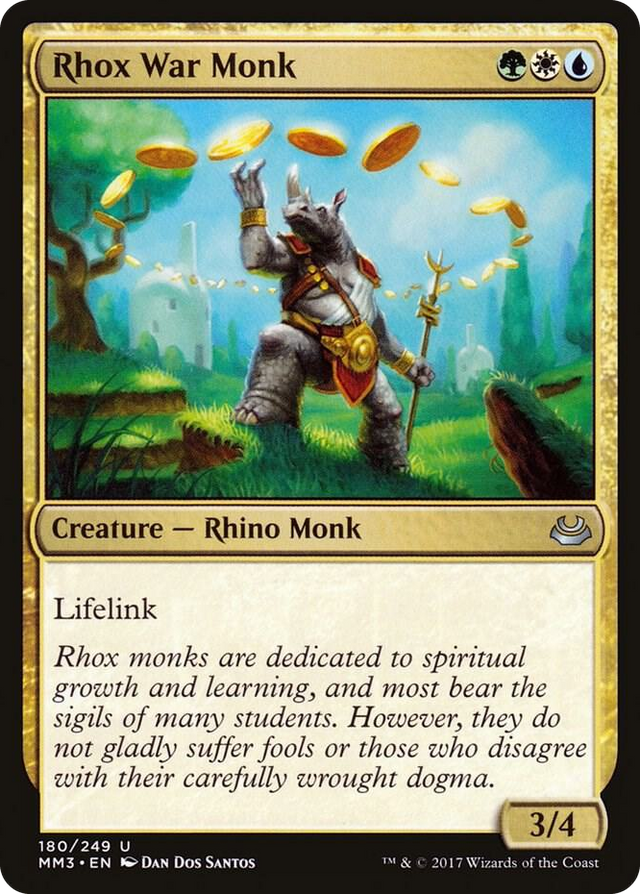 0180 Rhox War Monk U Modern Masters 2017