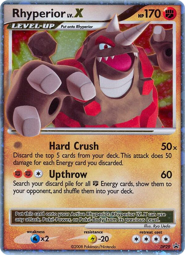 DP029 Rhyperior LV.X - DP29 Promo Diamond and Pearl Promos