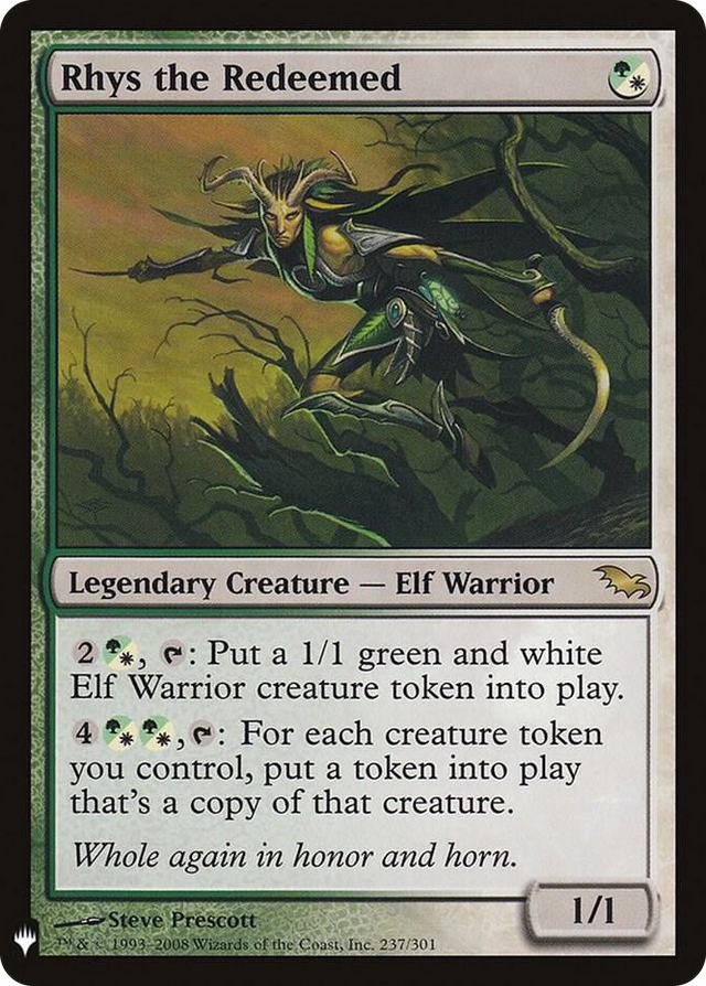 0237 Rhys the Redeemed (SHM) R The List Reprints