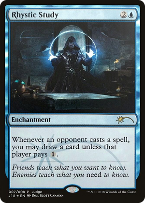 0007 Rhystic Study P Judge Promos
