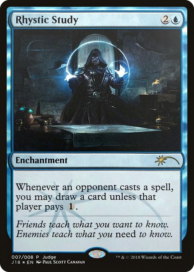 0007 Rhystic Study P Judge Promos