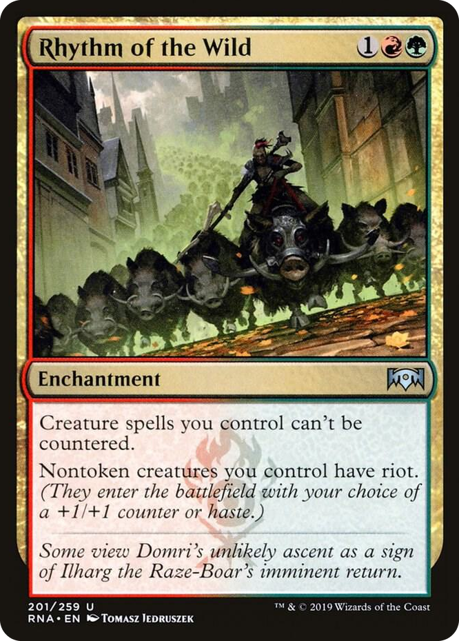 0201 Rhythm of the Wild U Ravnica Allegiance