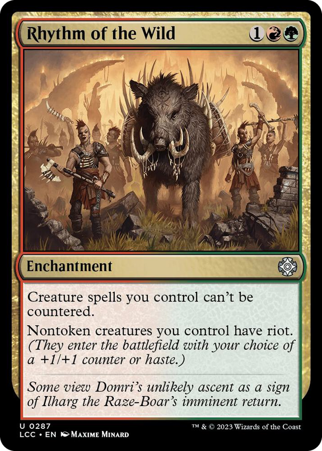 0287 Rhythm of the Wild U Commander: The Lost Caverns of Ixalan