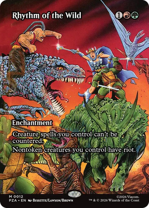 0012 Rhythm of the Wild (Borderless) M Teenage Mutant Ninja Turtles Source Material