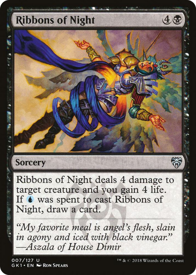 0007 Ribbons of Night U Guilds of Ravnica: Guild Kits