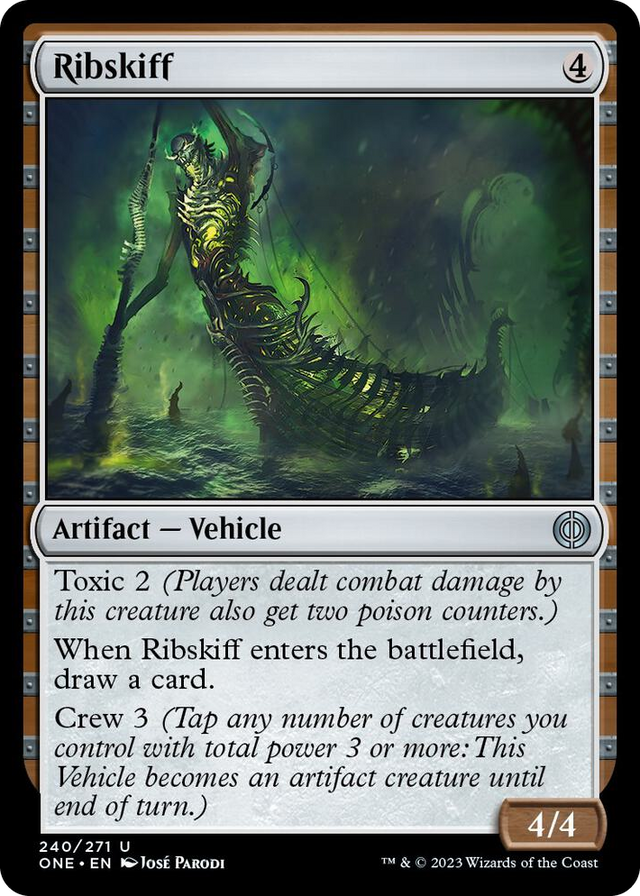 0240 Ribskiff U Phyrexia: All Will Be One