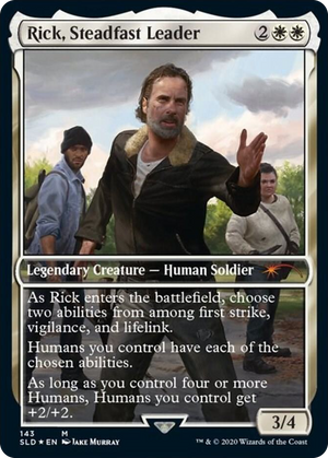 0143 Rick, Steadfast Leader M Secret Lair Drop Series