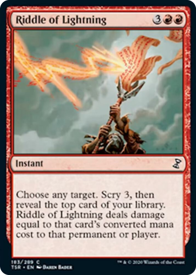 0183 Riddle of Lightning C Time Spiral: Remastered