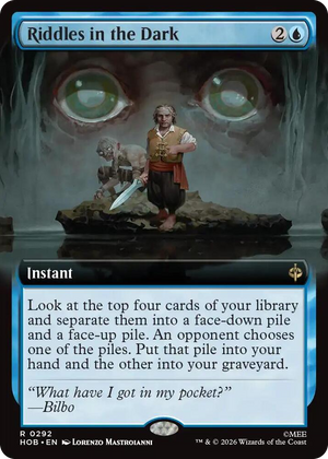 0292 Riddles in the Dark (Extended Art) R The Hobbit