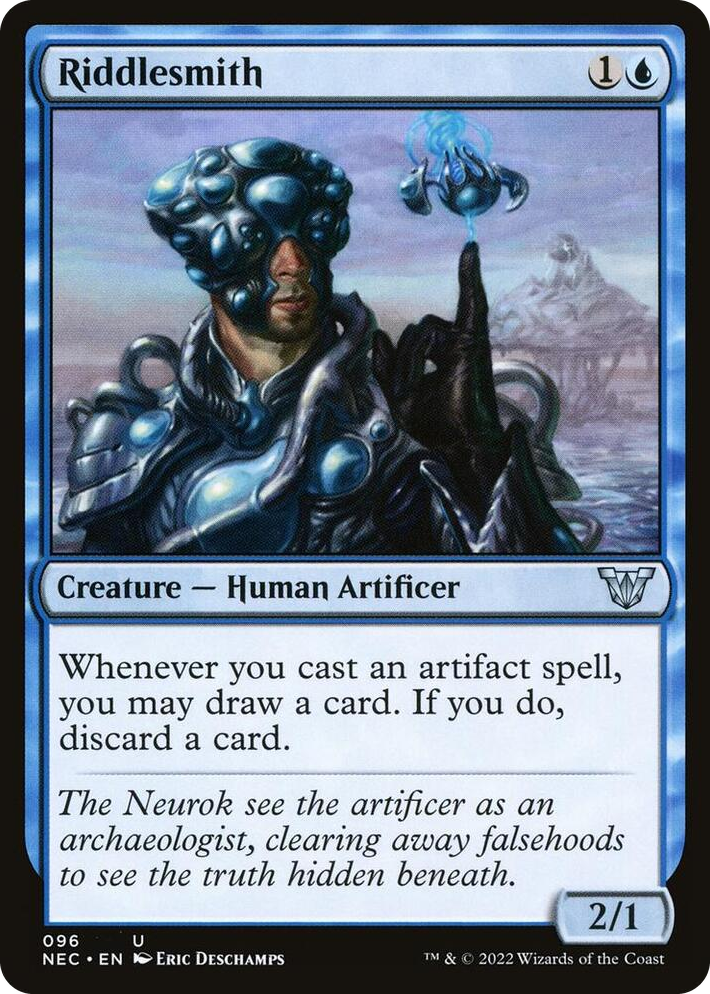 0096 Riddlesmith U Commander: Kamigawa: Neon Dynasty