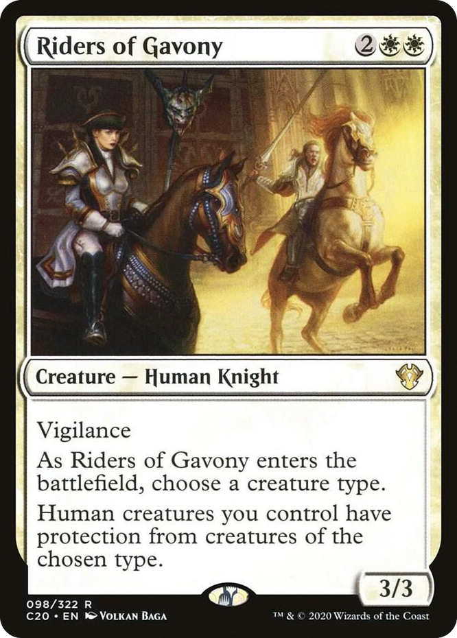 0098 Riders of Gavony R Commander 2020