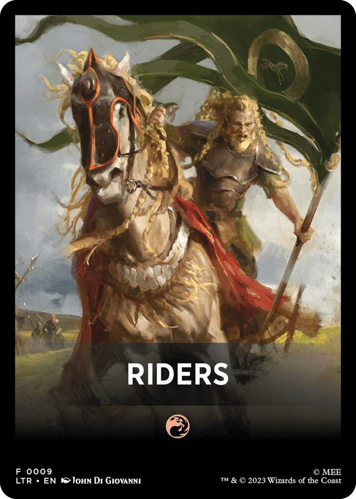 Riders Theme Card #9 T - Universes Beyond: The Lord of the Rings: Tales of Middle-earth Pokemon card