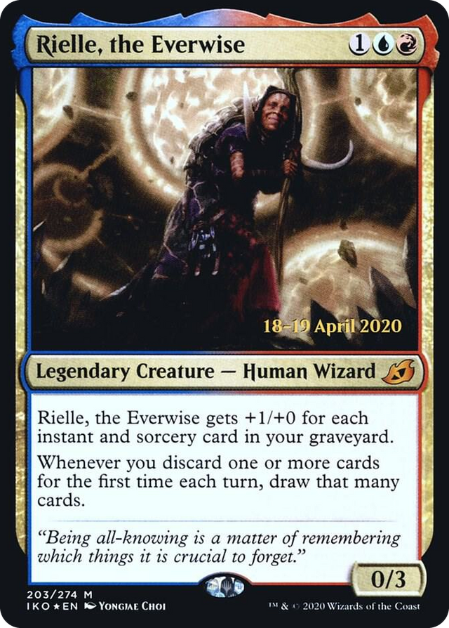 0203 Rielle, the Everwise M Prerelease Cards