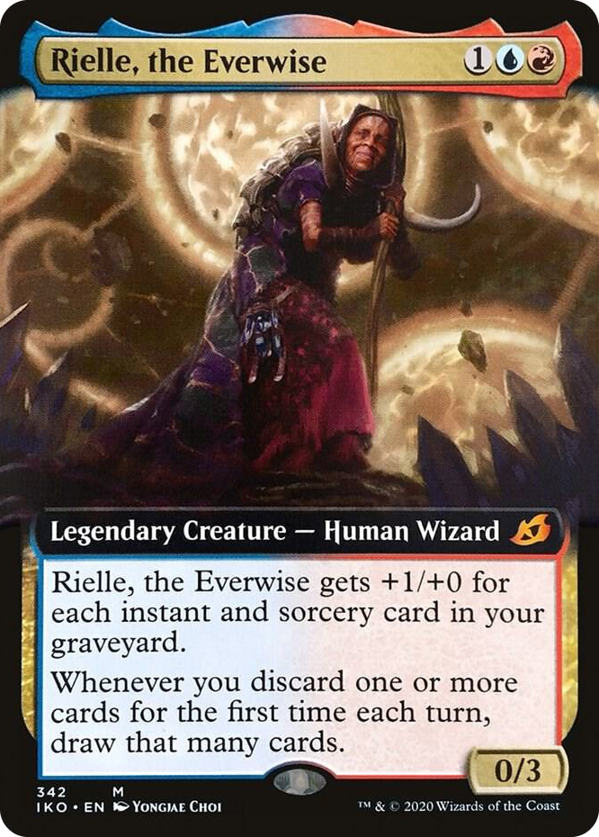 0342 Rielle, the Everwise (Extended Art) M Lair of Behemoths