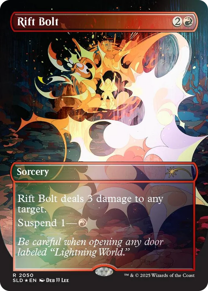 2050 Rift Bolt (2050) (Rainbow Foil) R Secret Lair Drop Series