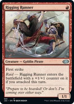 0081 Rigging Runner U Jumpstart 2022
