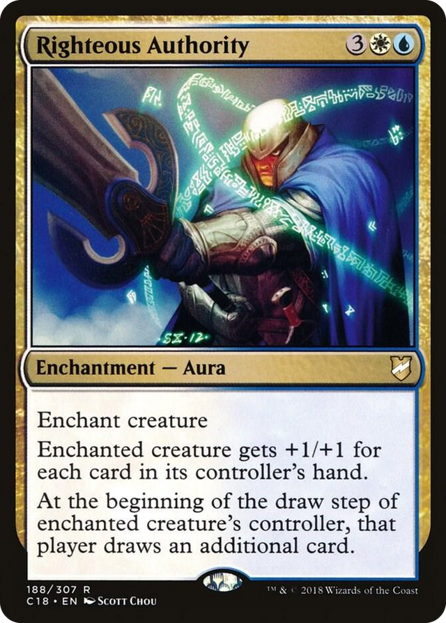 0188 Righteous Authority R Commander 2018