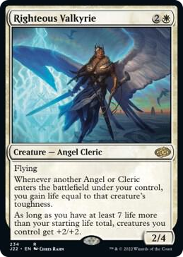 Righteous Valkyrie #234 R - Jumpstart 2022 Pokemon card