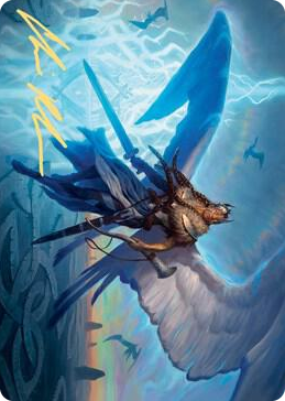 0006 Righteous Valkyrie Art Card (Gold-Stamped Signature) S Art Series: Kaldheim