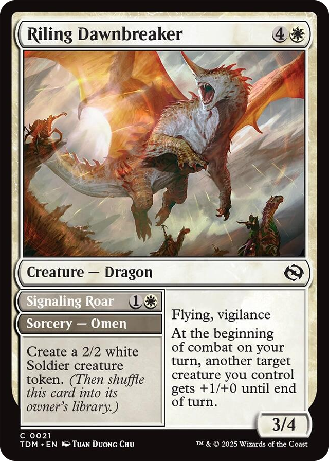 0021 Riling Dawnbreaker C Dragonstorm
