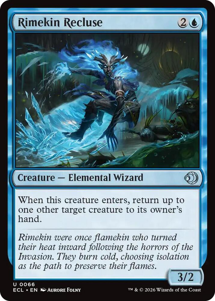 Rimekin Recluse #66 U - Lorwyn Eclipsed Pokemon card