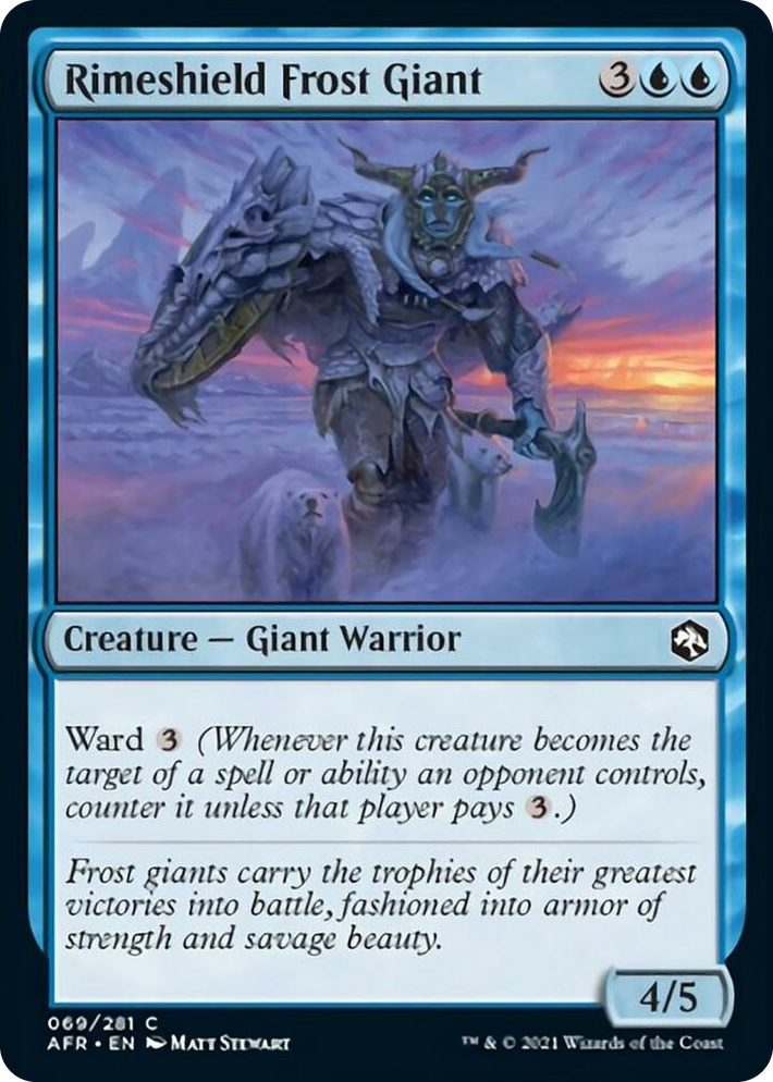0069 Rimeshield Frost Giant C Adventures in the Forgotten Realms