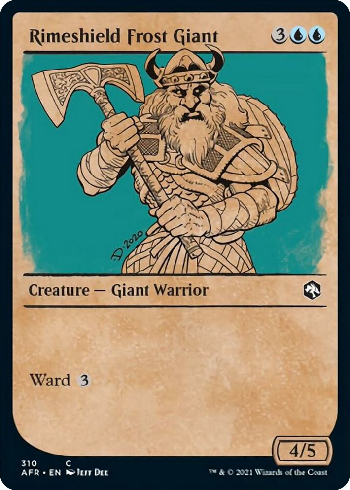 0310 Rimeshield Frost Giant (Showcase) C Adventures in the Forgotten Realms