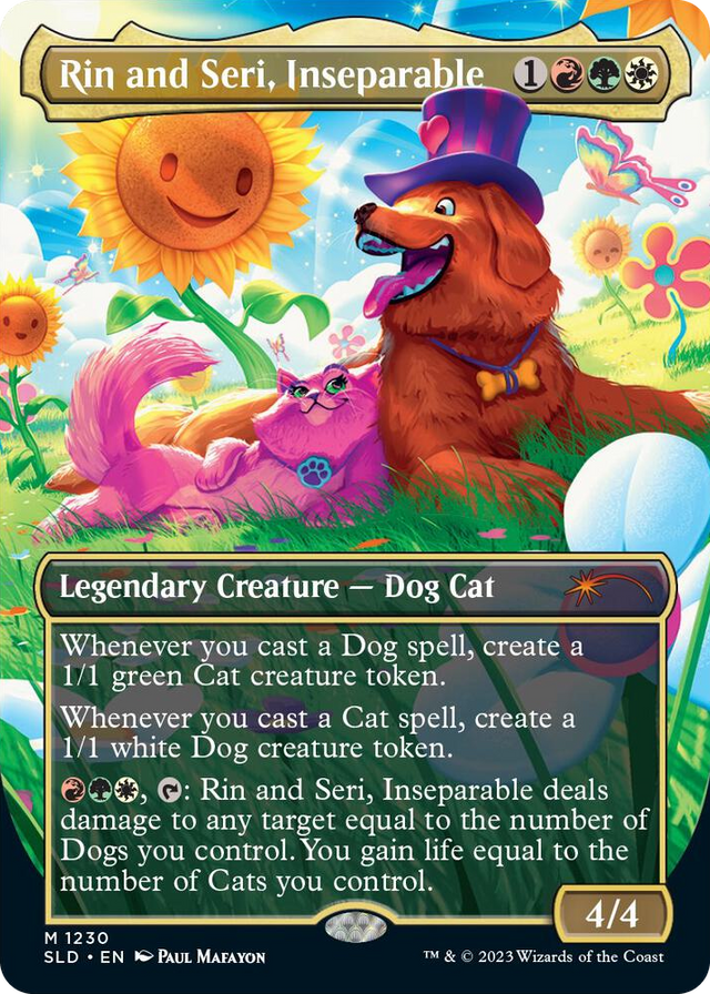 1230 Rin and Seri, Inseparable (1230) M Secret Lair Drop Series