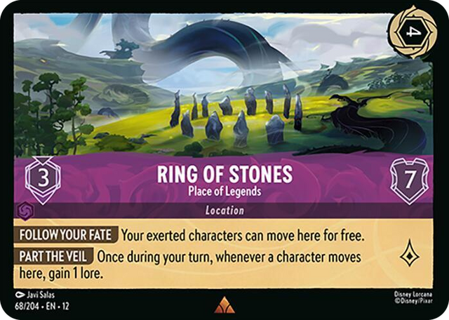 0068 Ring of Stones - Place of Legends Rare Wilds Unknown