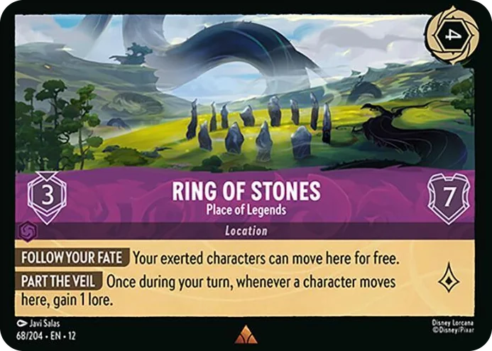 0068 Ring of Stones - Place of Legends Rare Wilds Unknown