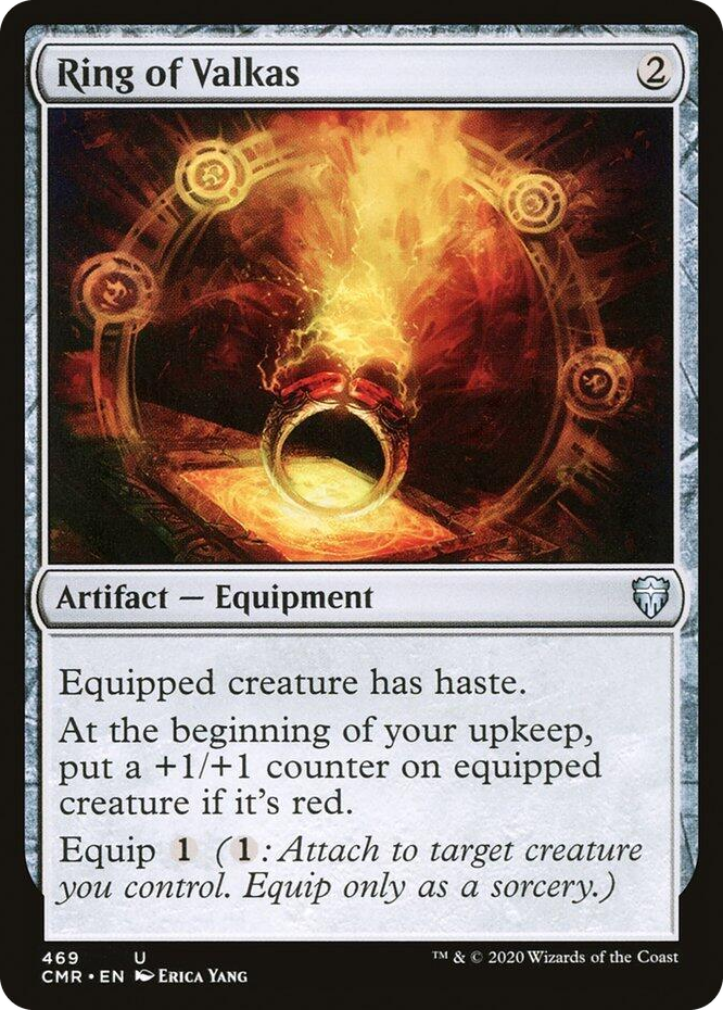 0469 Ring of Valkas U Commander Legends