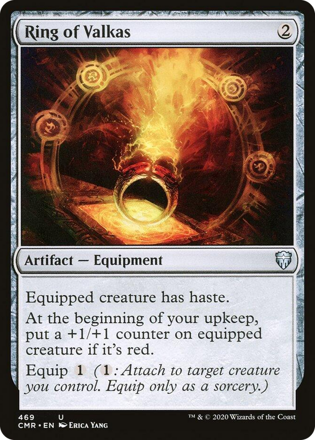 0469 Ring of Valkas U Commander Legends
