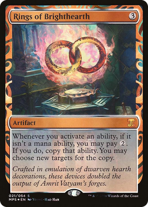 0021 Rings of Brighthearth M Masterpiece Series: Kaladesh Inventions
