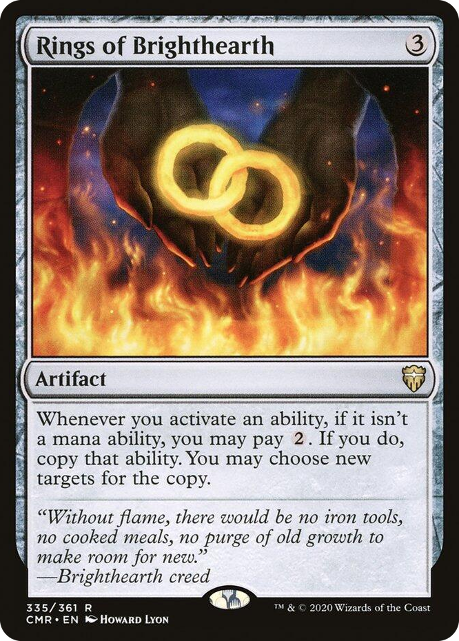 0335 Rings of Brighthearth R Commander Legends