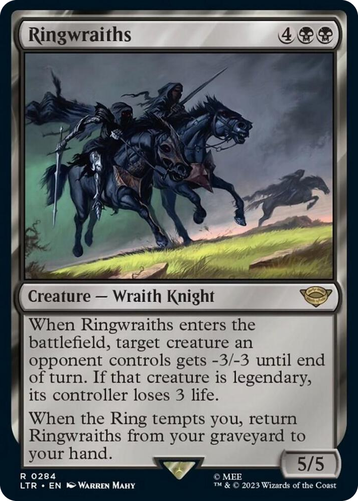 0284 Ringwraiths R Universes Beyond: The Lord of the Rings: Tales of Middle-earth