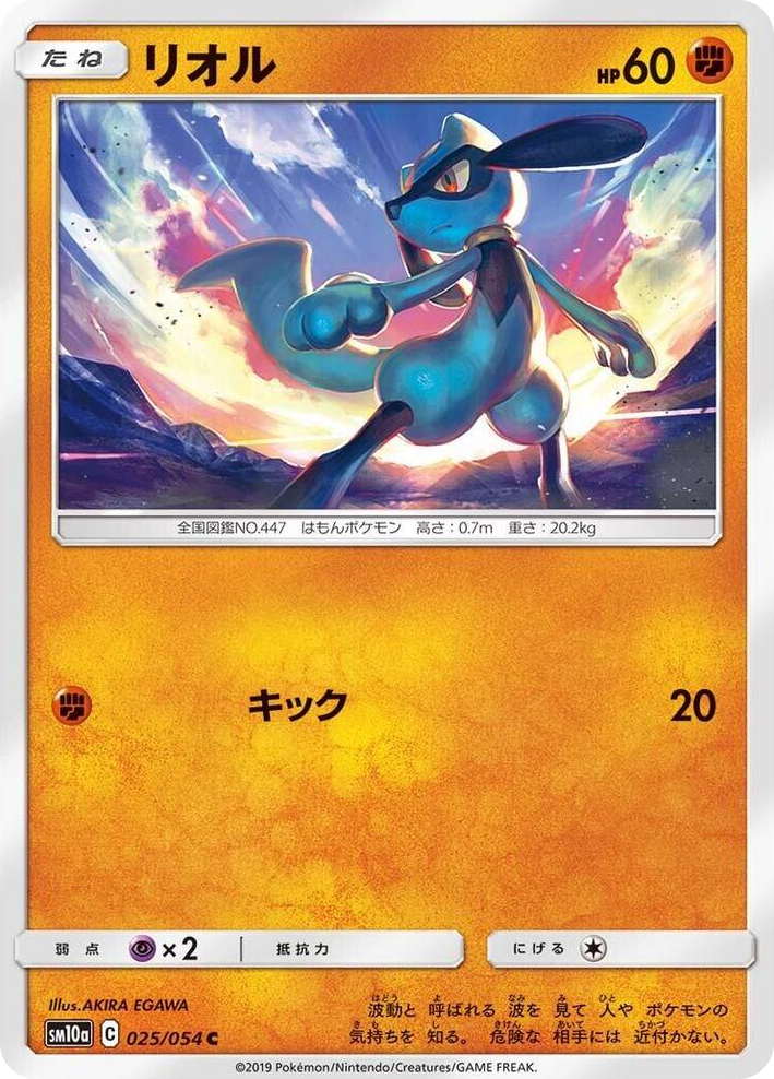 0025 Riolu Common GG End