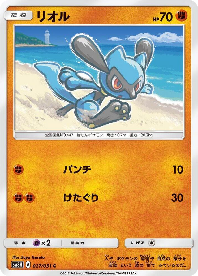 0027 Riolu Common To Have Seen the Battle Rainbow