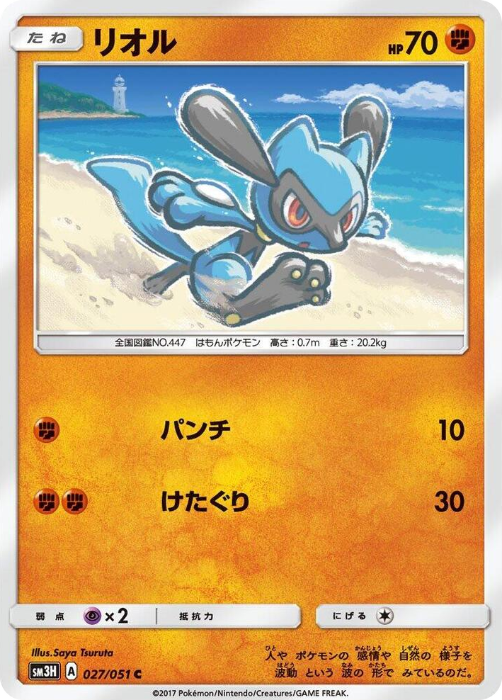 0027 Riolu Common To Have Seen the Battle Rainbow