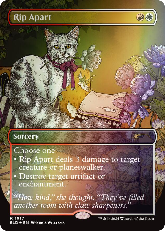 Rip Apart (1917) (Rainbow Foil) #1917 R - Secret Lair Drop Series Pokemon card