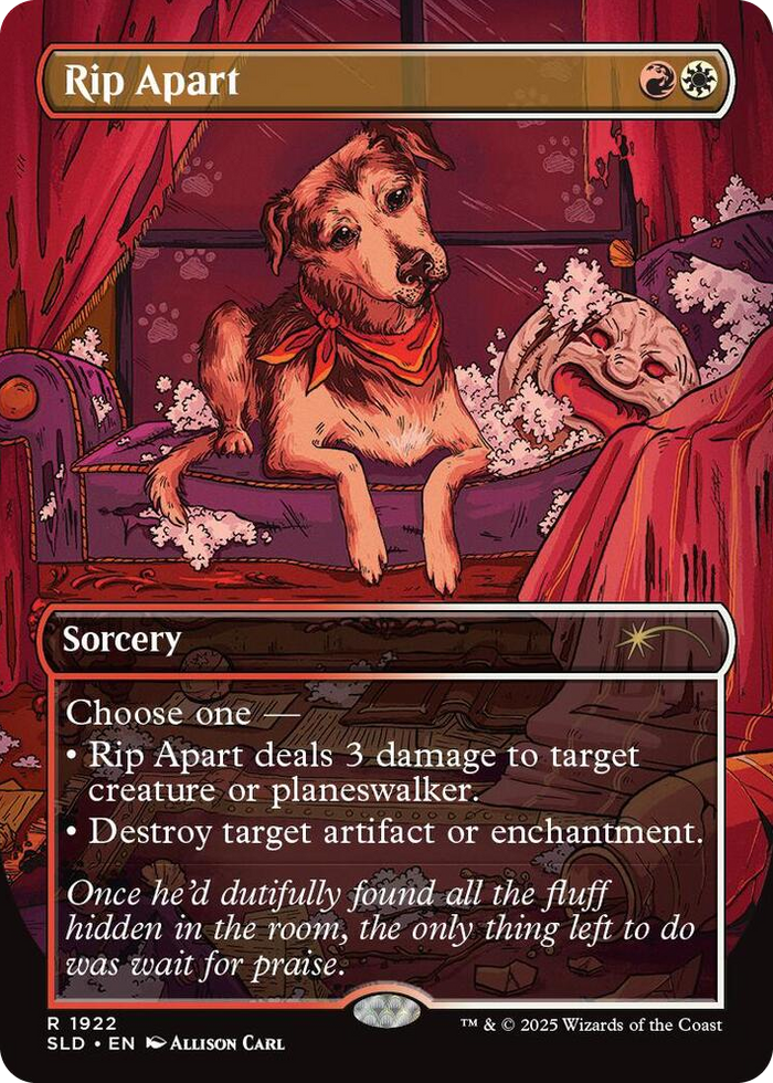Rip Apart (1922) #1922 R - Secret Lair Drop Series Pokemon card