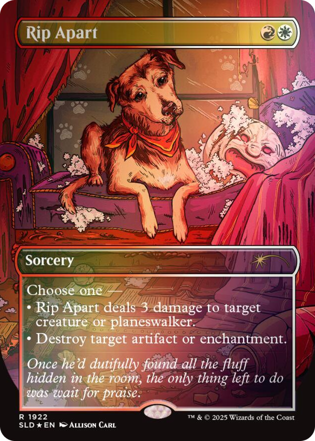 1922 Rip Apart (1922) (Rainbow Foil) R Secret Lair Drop Series