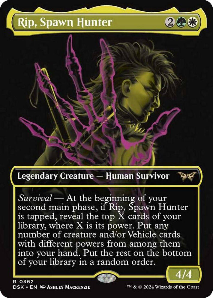 0362 Rip, Spawn Hunter (Showcase) R Duskmourn: House of Horror