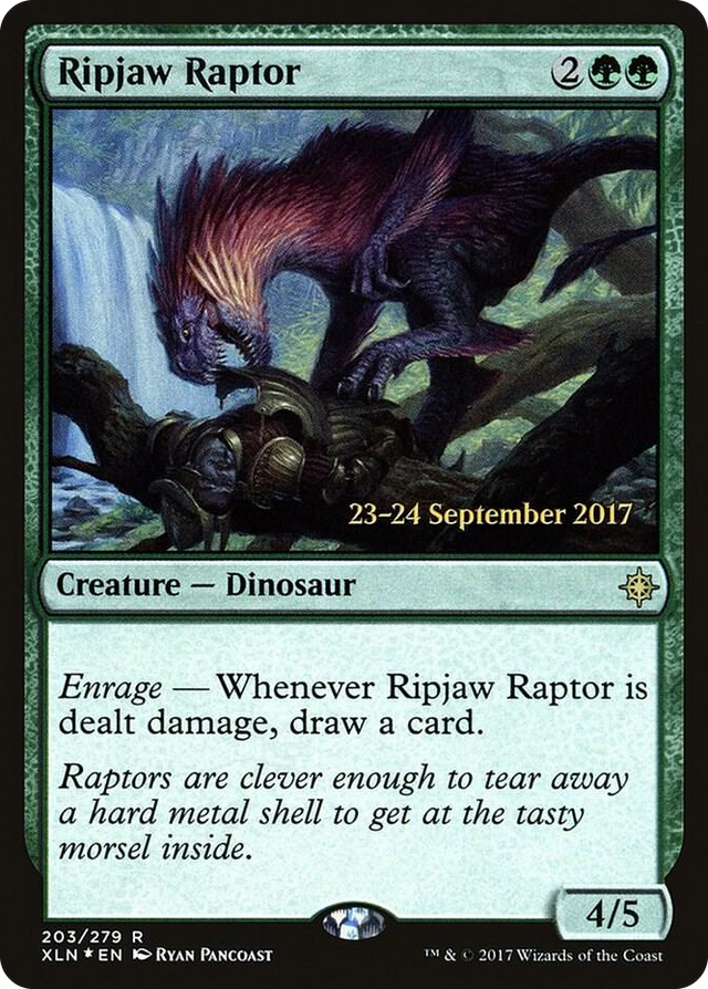 0203 Ripjaw Raptor R Prerelease Cards